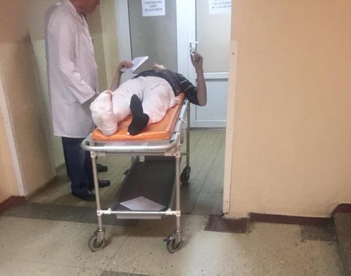 Также волонтер опубликовала фотографии раненых военных в госпитале